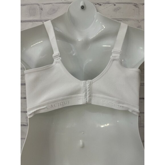 Cacique Bra Size 40DDD Unlined Full Coverage No Wire Comfort - Picture 3 of 10